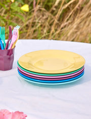 Rice Piatto Piano In Melamina Show Your True Colors 25cm 1pz