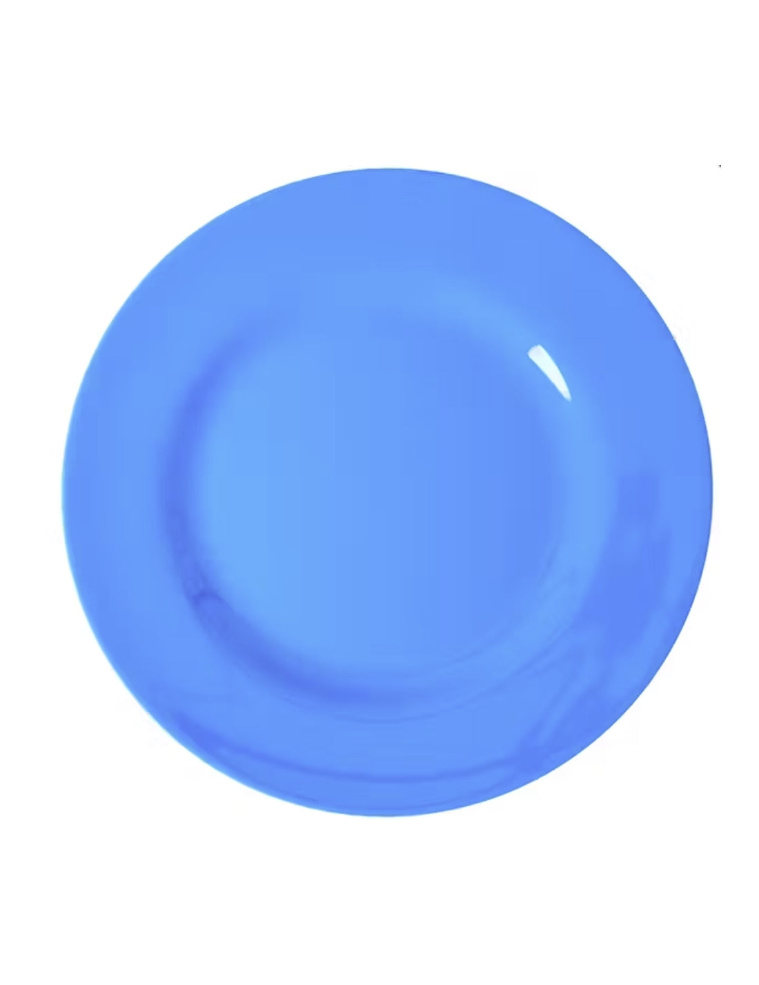 Rice Piatto Piano Melamina Blu Cielo 26cm