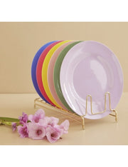 Rice Piatto Piano Melamina Blu Cielo 26cm