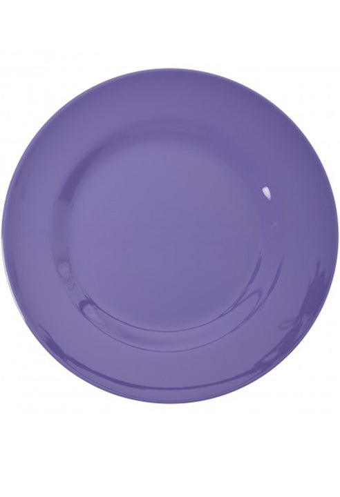 Rice Piatto Piano Melamina Viola 26cm