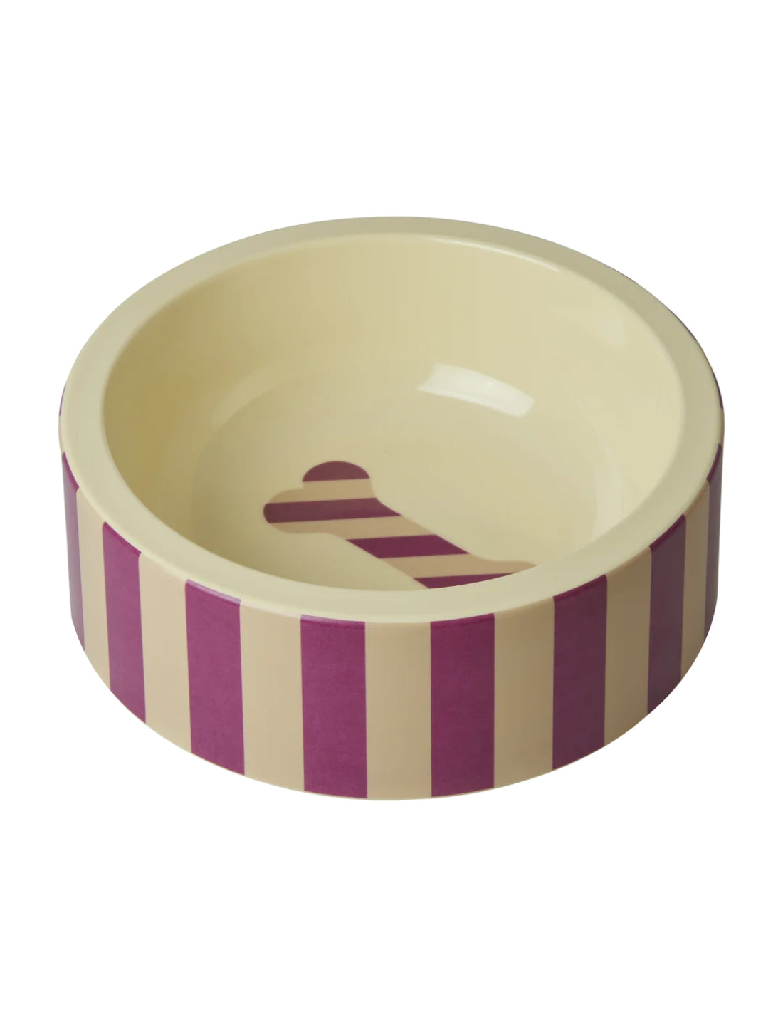Rice Ciotola Per Animali Melamina Striped Print 22cm