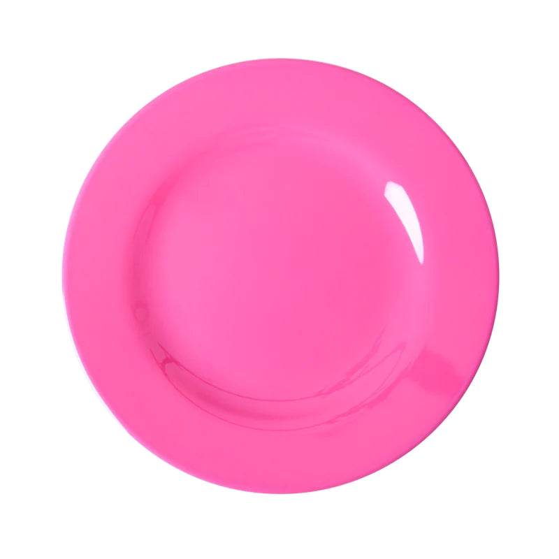 Rice Piatto Piano Dessert Melamina Fucsia 20cm