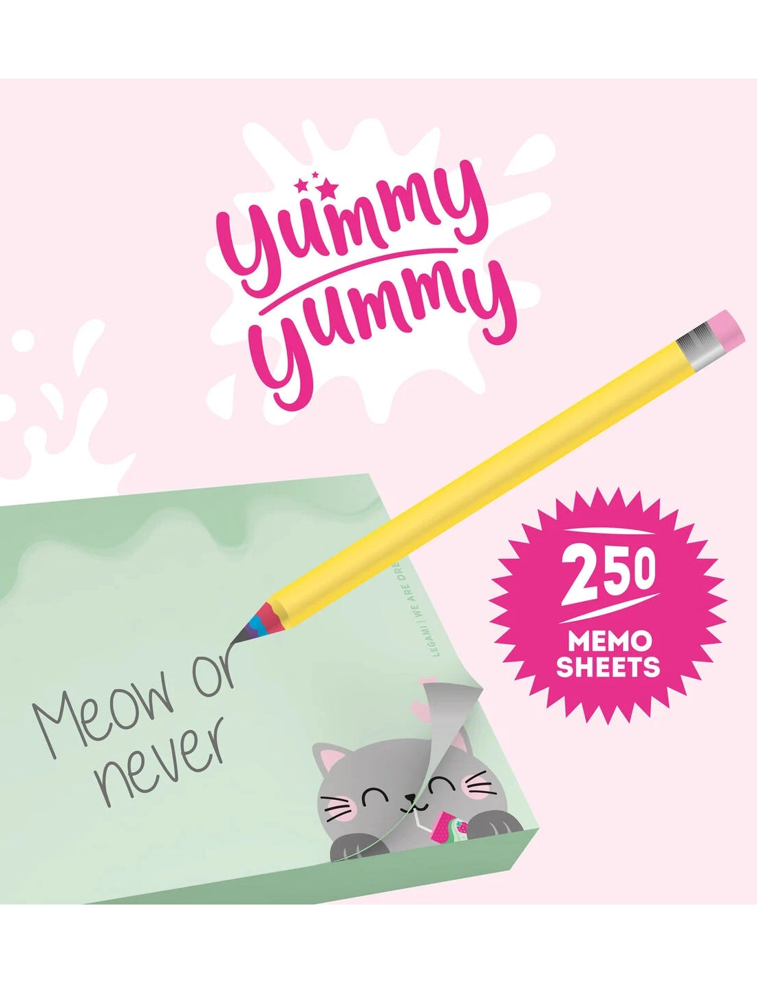Blocchetto Memo Yummy Yummy Kitty 250 Fogli Legami