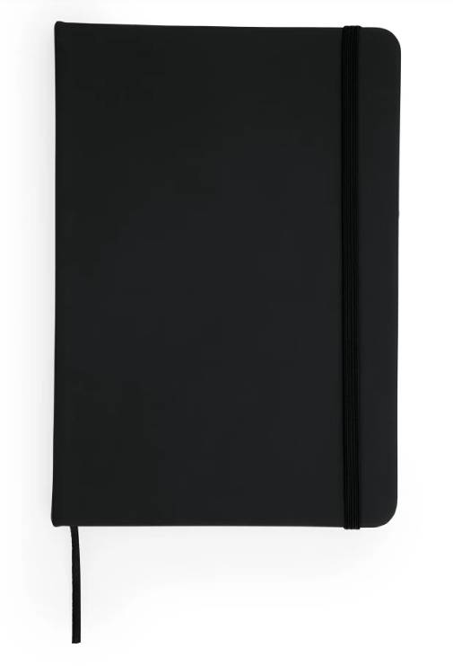 Taccuino Nero Pagine Bianche Paper Concept