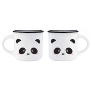 Coppia Di Tazzine Espresso For Two Panda