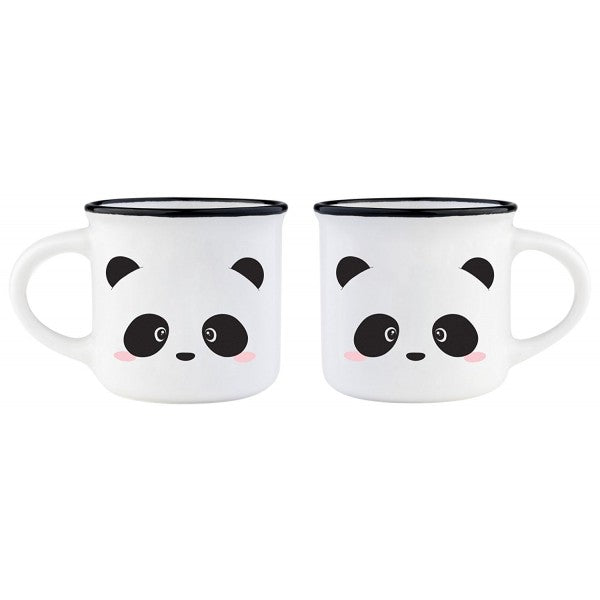 Coppia Di Tazzine Espresso For Two Panda