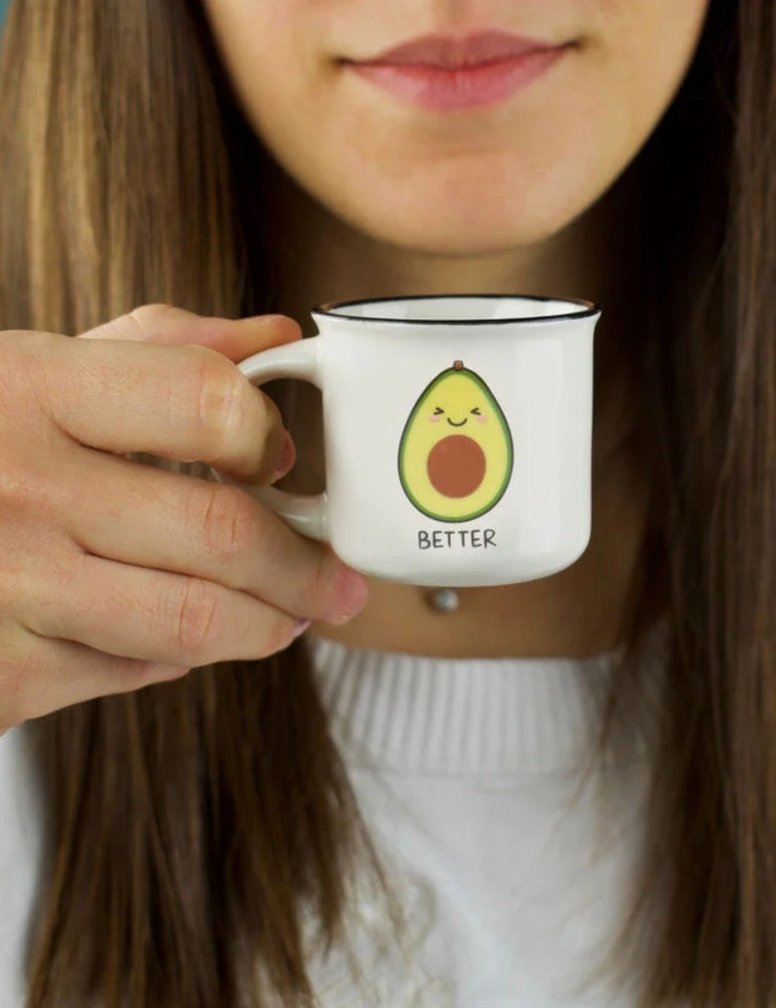 Coppia Di Tazzine Espresso For Two Avocado Legami