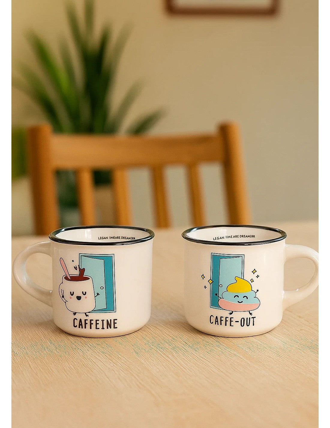 Coppia Di Tazzine Espresso For Two Poo Legami