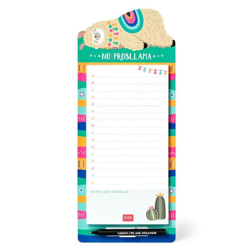 Block Notes Magnetico Lama Con Matita Legami