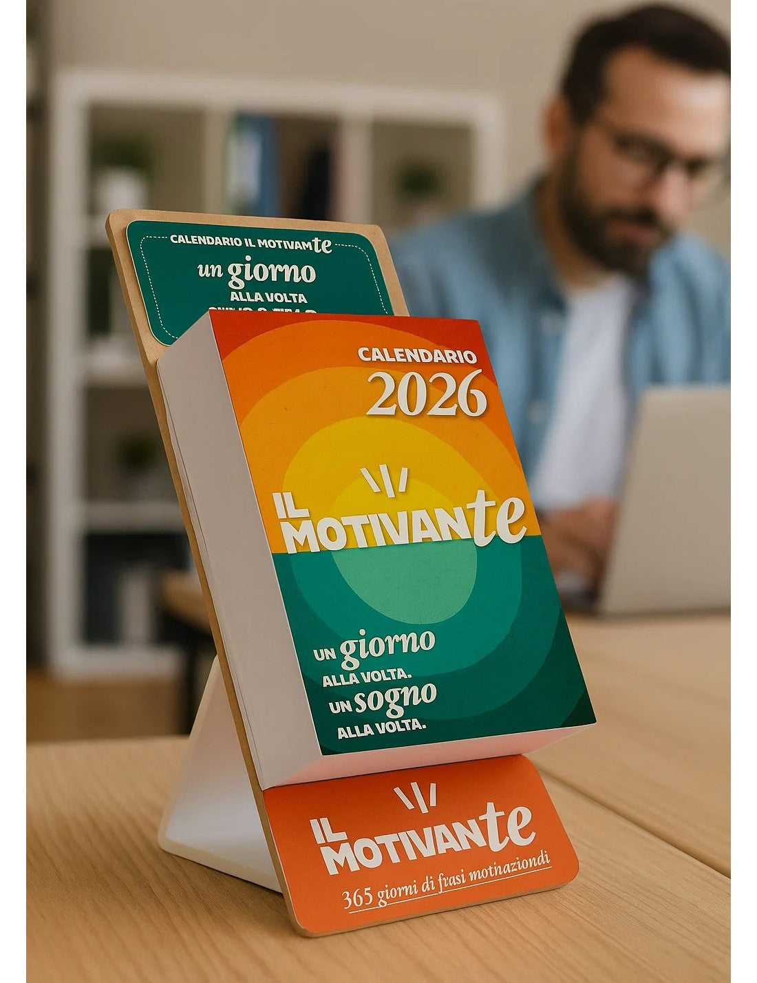 Calendario Da Scrivania 2026 Il Motivante Con Base Di Supporto