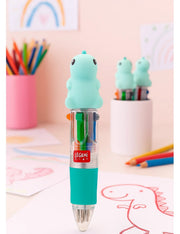 Mini Penna A Sfera 4 Colori Mini Magic Rainbow Dinosauro Legami