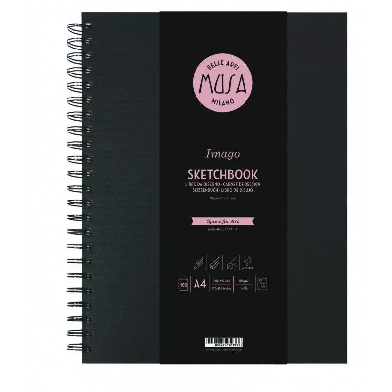 Blocco Da Disegno Sketch Book A4 Spiralato