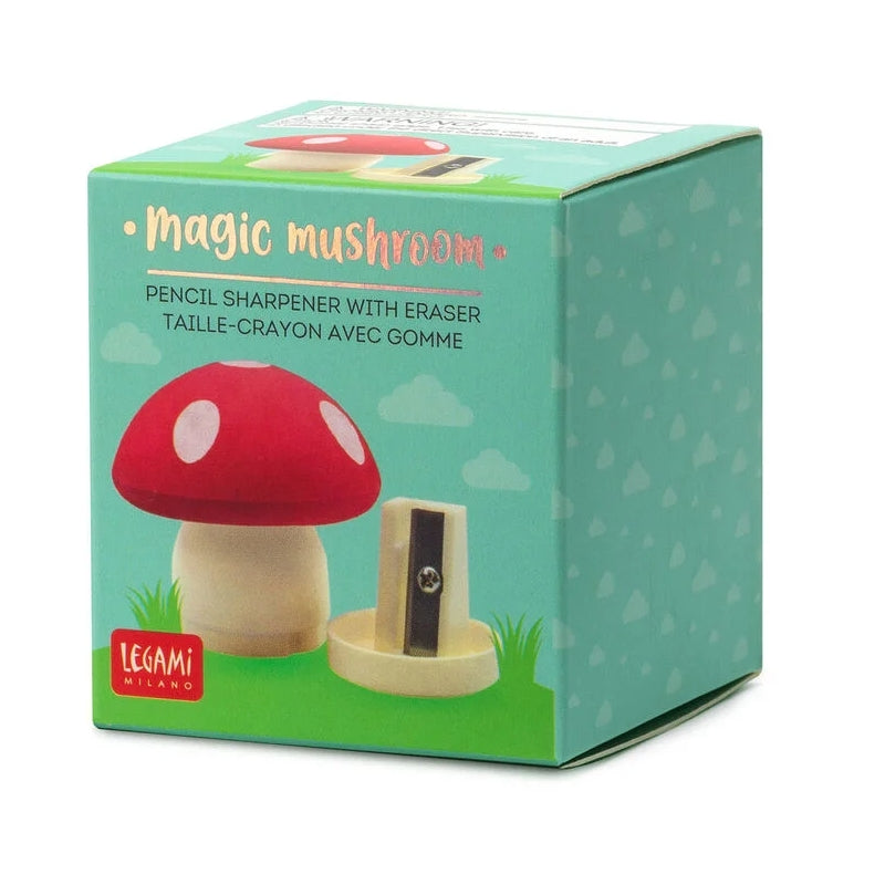 Legami Gomma con Temperamatite Magic Mushroom Fungo