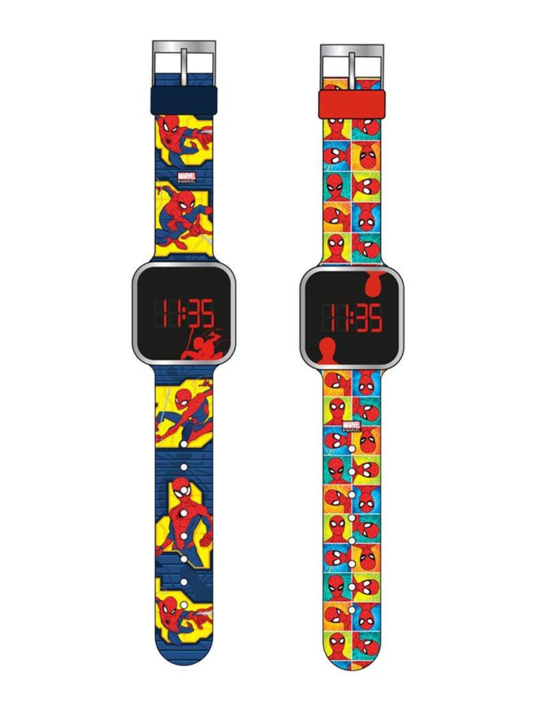 Orologio Da Polso Digitale Led Spiderman