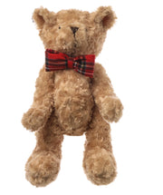 Peluche Orso Teddy Con Fiocco Tartan 38cm