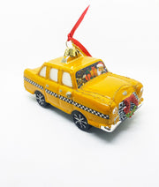 Addobbo Albero Di Natale Taxi New York