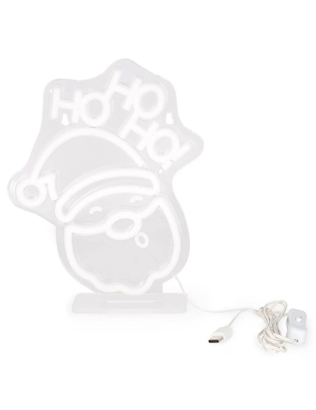 Lampada LED Effetto Neon Babbo Natale Legami