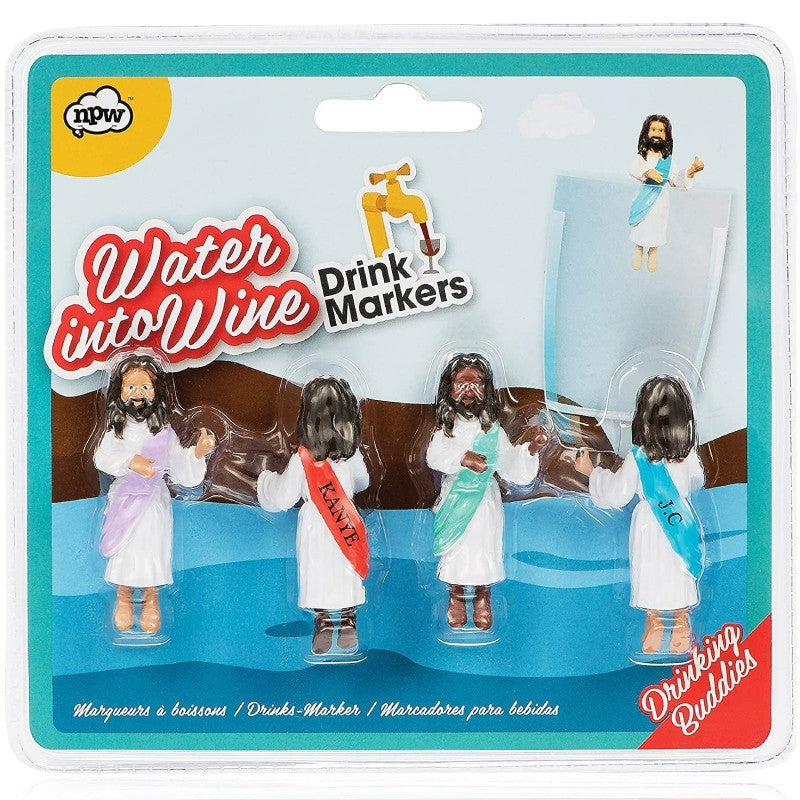 Set Segnabicchieri Gesù 4pz