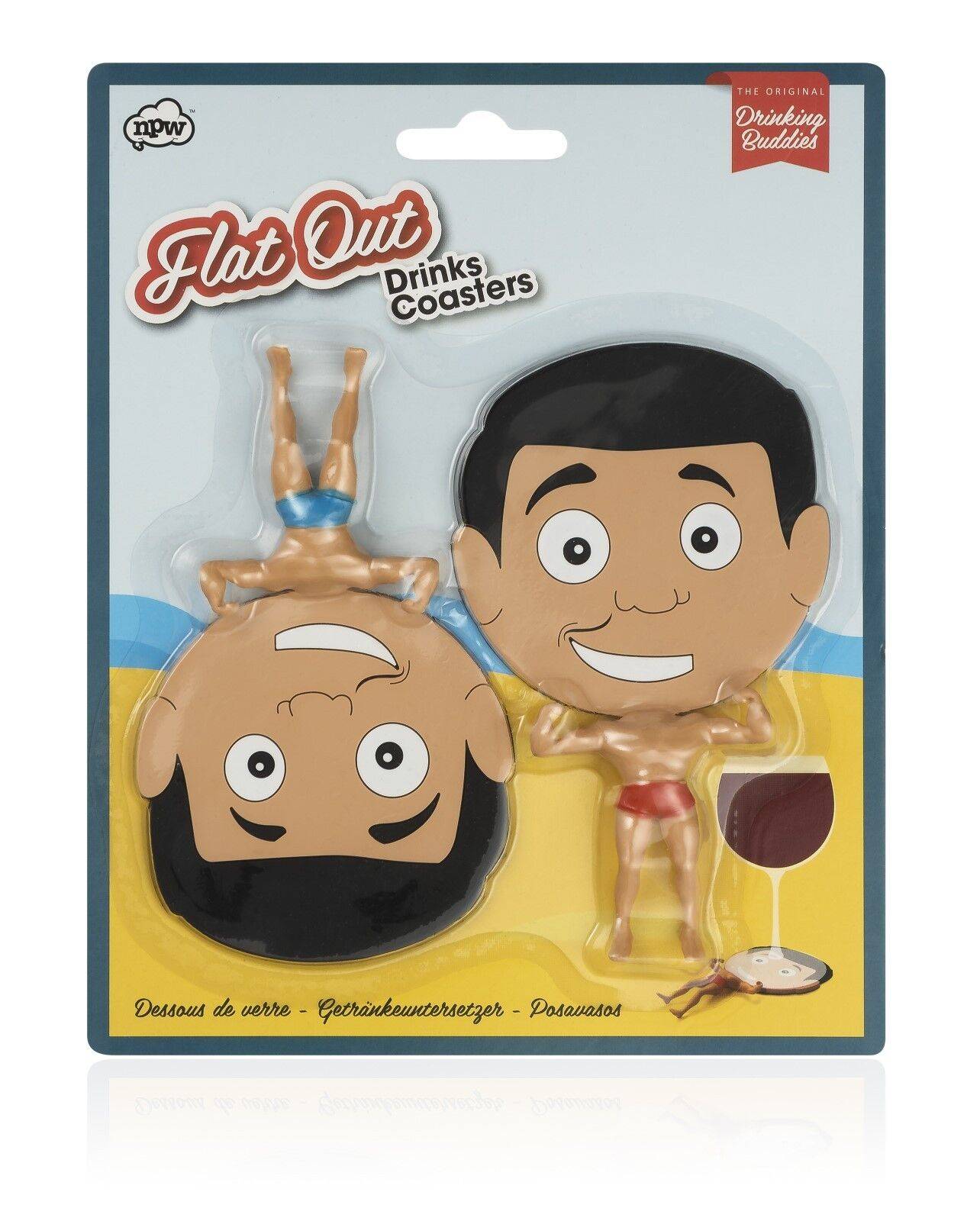 Sottobicchieri Party BodyBuilder 2pz.