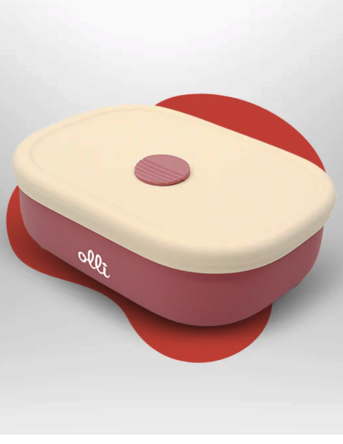 Portapranzo In Silicone Rosa Scuro