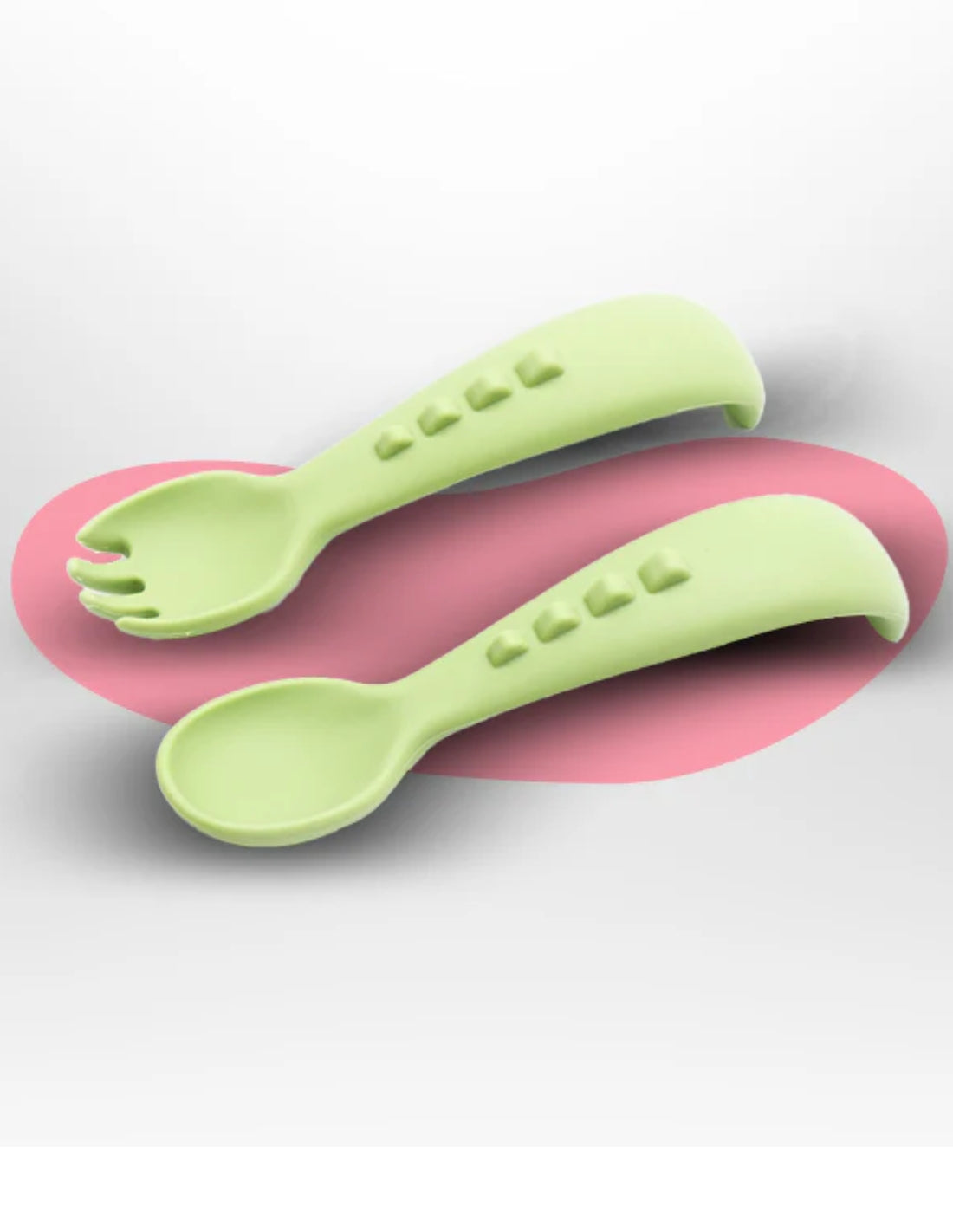 Posate In Silicone Dyno Verde Olli