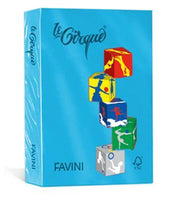 Risma Di Carta Colorata Favini Le Cirque A4 Azzurro Reale 80g 500 Fogli