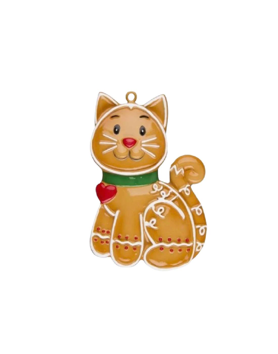 Addobbo Albero Di Natale Personalizzabile Gatto Di Marzapane