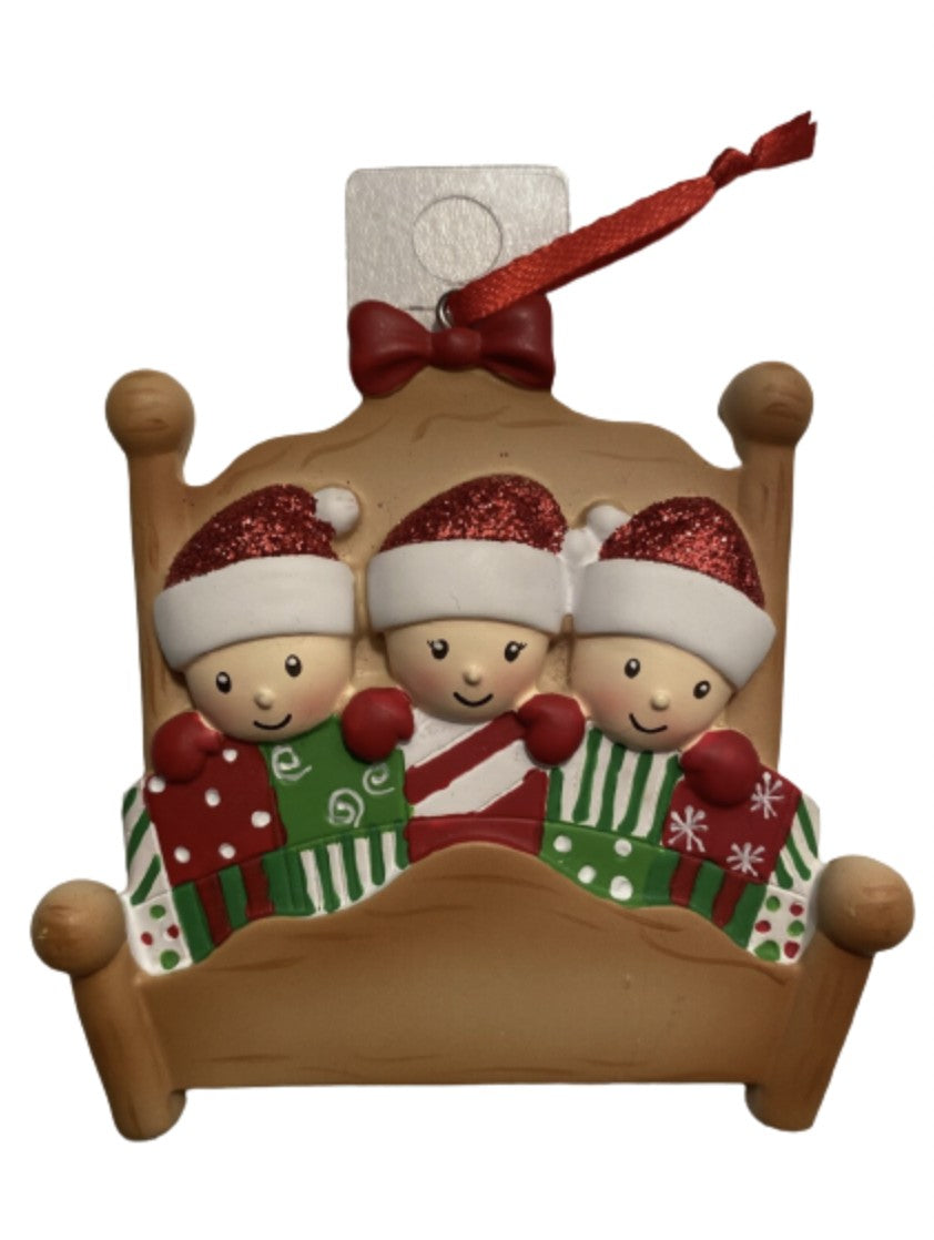 Addobbo Albero Di Natale 3 Persone Personalizzabile