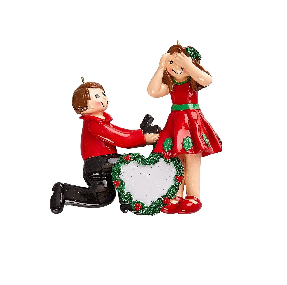 Addobbo Albero Proposta Matrimonio Con Cuore Personalizzabile