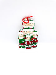 Addobbo Albero Di Natale 7 In Famiglia Con Serie Di Luci Personalizzabile