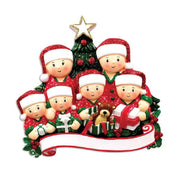 Addobbo Albero Natale 6 In Famiglia Personalizzabile