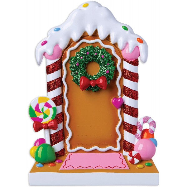 Addobbo Albero Di Natale Casa Di Marzapane Personalizzabile