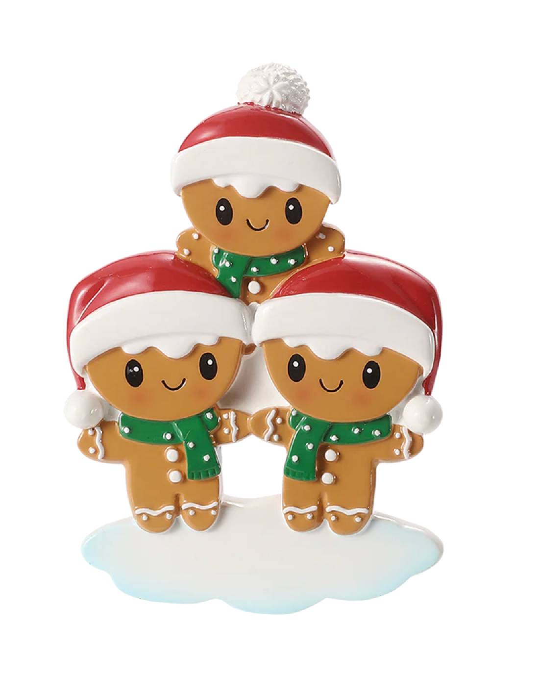 Addobbo Albero Di Natale 3 In Famiglia Pan Di Zenzero