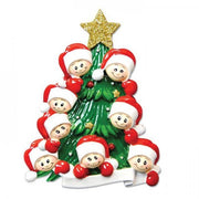 Addobbo Natale 8 Facce Albero Personalizzabile