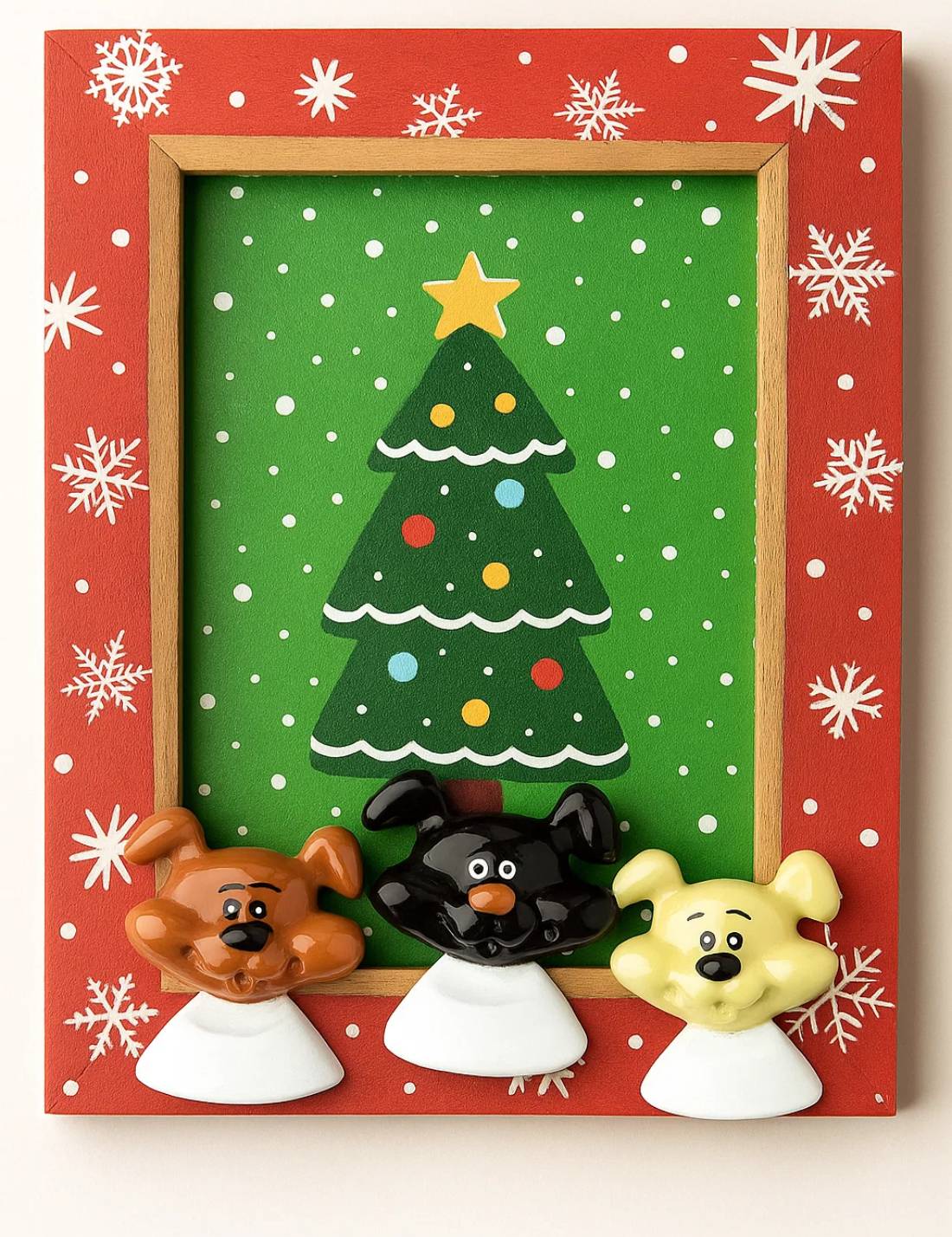 Ornamento Di Natale Cane Da Aggiungere A Famiglia Addobbo Personalizzabile