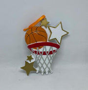 Addobbo Albero Di Natale Canestro Basket Personalizzabile