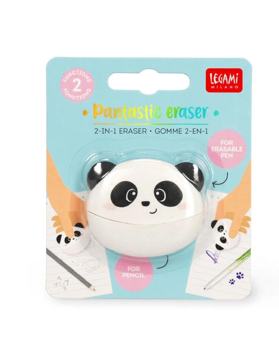 Gomma Da Cancellare 2 In 1 Pantastic Legami