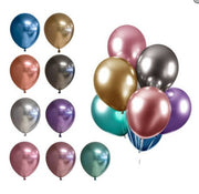 Palloncini Lattice 15cm/6" 20pz. - Varie Colorazioni Cromate