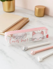 Astuccio Portapenne Trasparente Kitty Legami