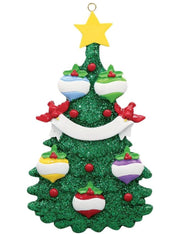 Addobbo Albero Di Natale 5 Palline Natale Personalizzabile