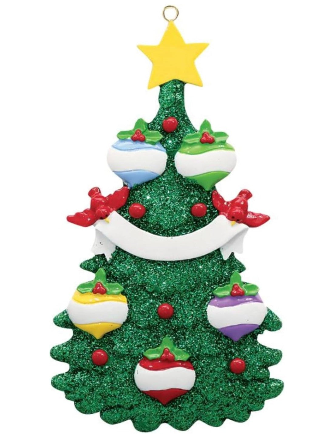 Addobbo Albero Di Natale 5 Palline Natale Personalizzabile