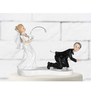 Topper Torta Matrimonio Sposi "Pesca" 13cm