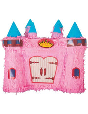 Pignatta Di Carta Con Bastone Castello Principessa 40cm