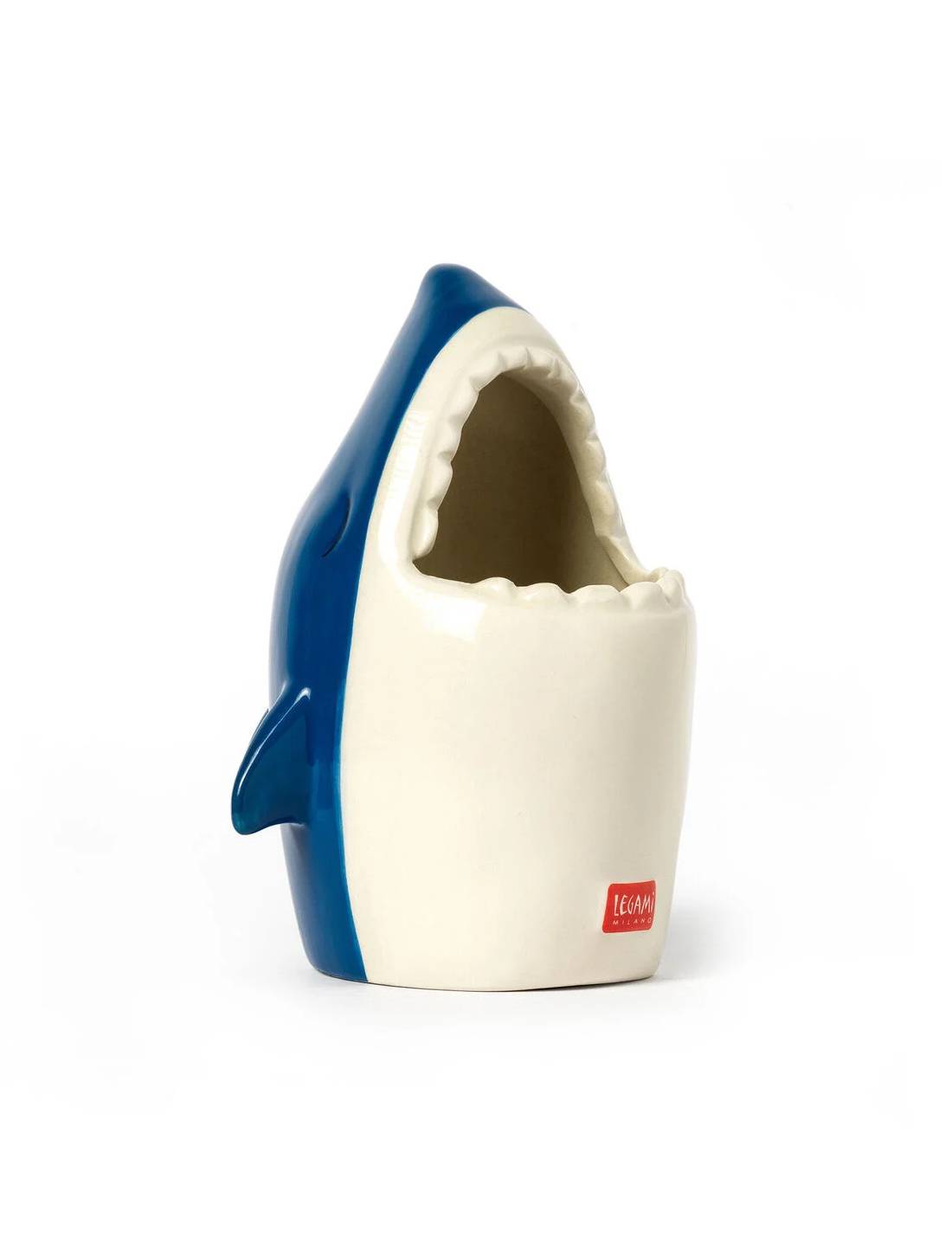 Contenitore Portapenne In Ceramica Squalo Legami