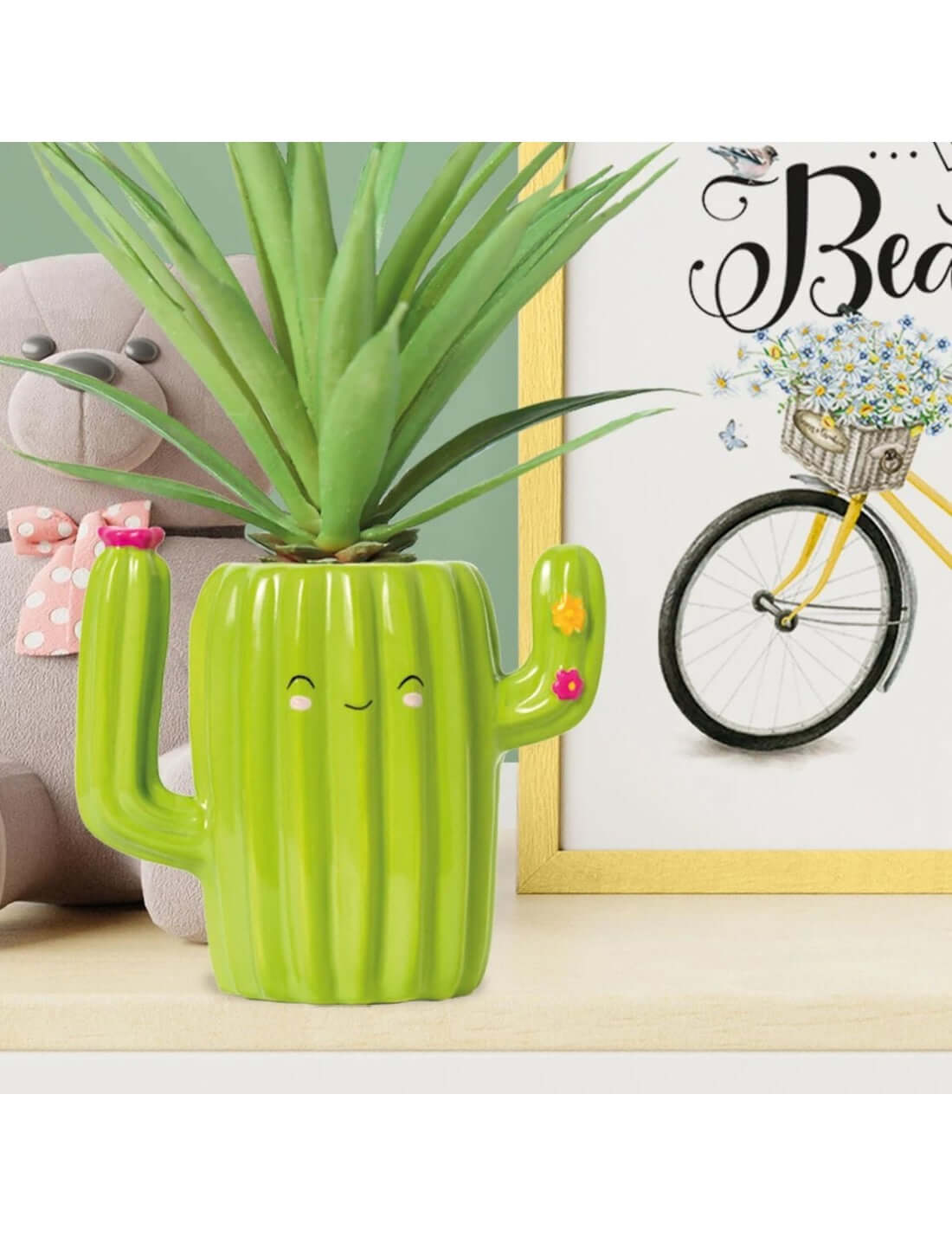 Contenitore Portapenne In Ceramica Cactus Legami