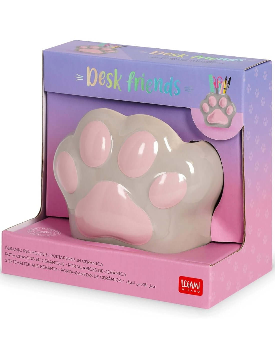 Contenitore Portapenne In Ceramica Kitty Legami