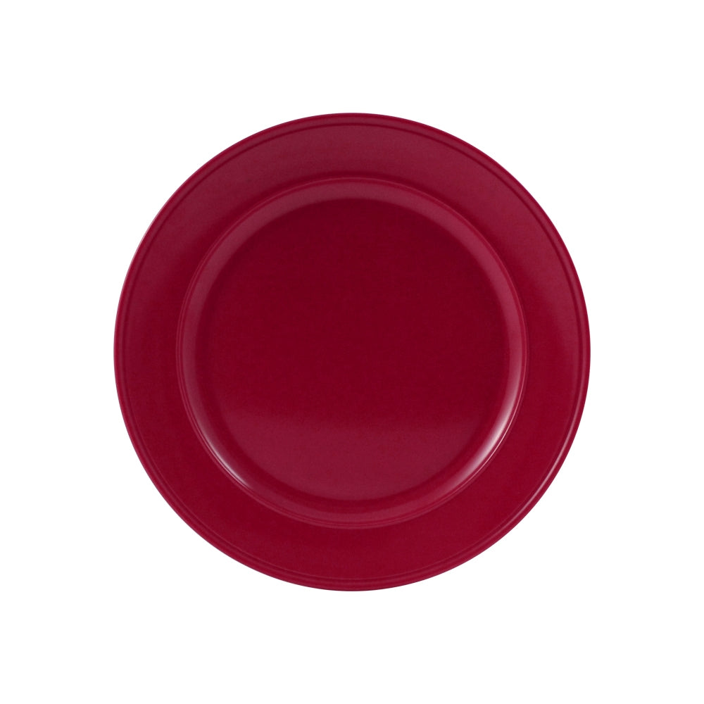 Rice Piatto Piano Melamina Bordeaux 26cm