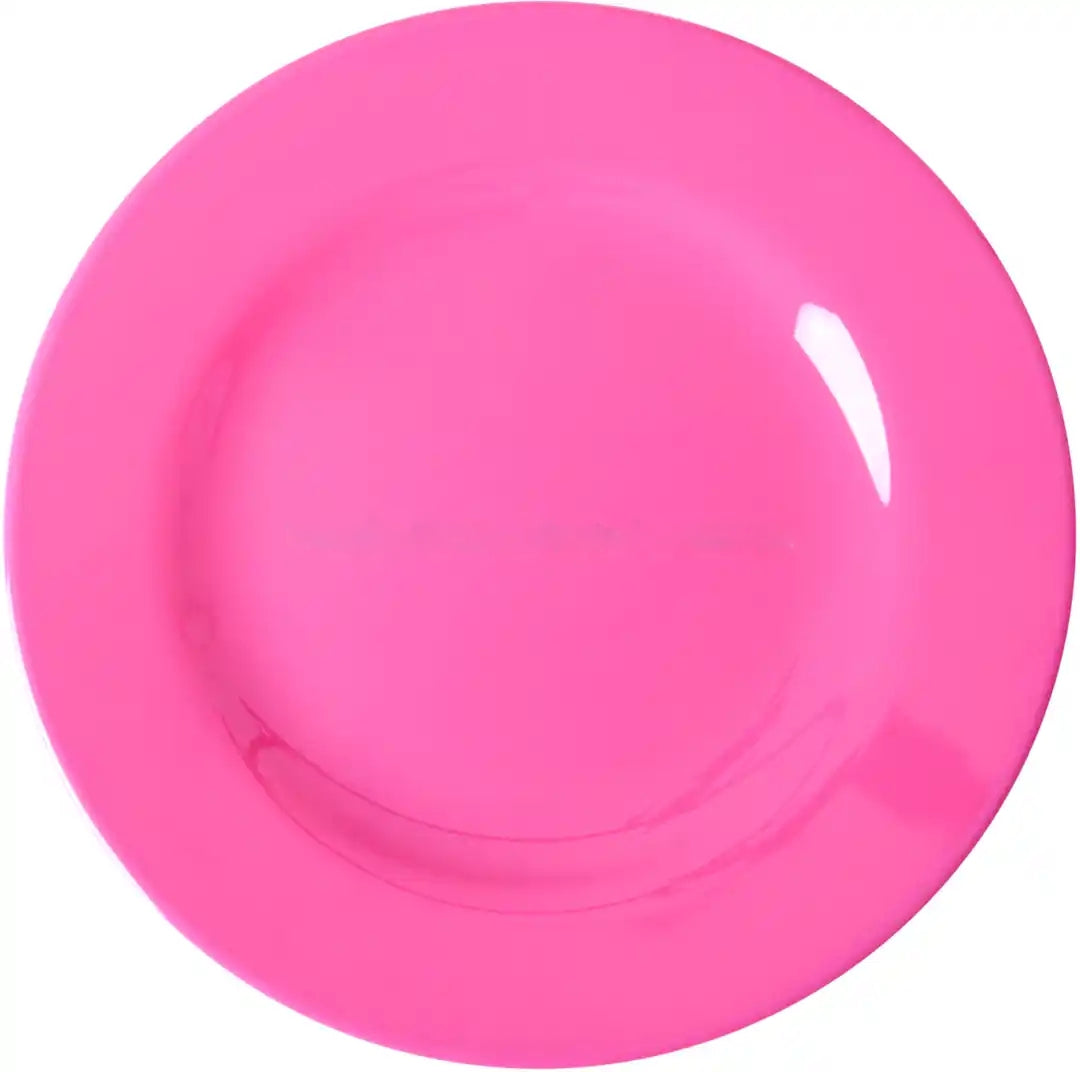 Rice Piatto Piano Melamina Fucsia 26cm