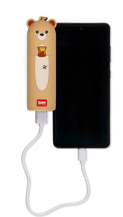 Legami Caricatore Portatile Power Bank Orso Teddy 4800mAh