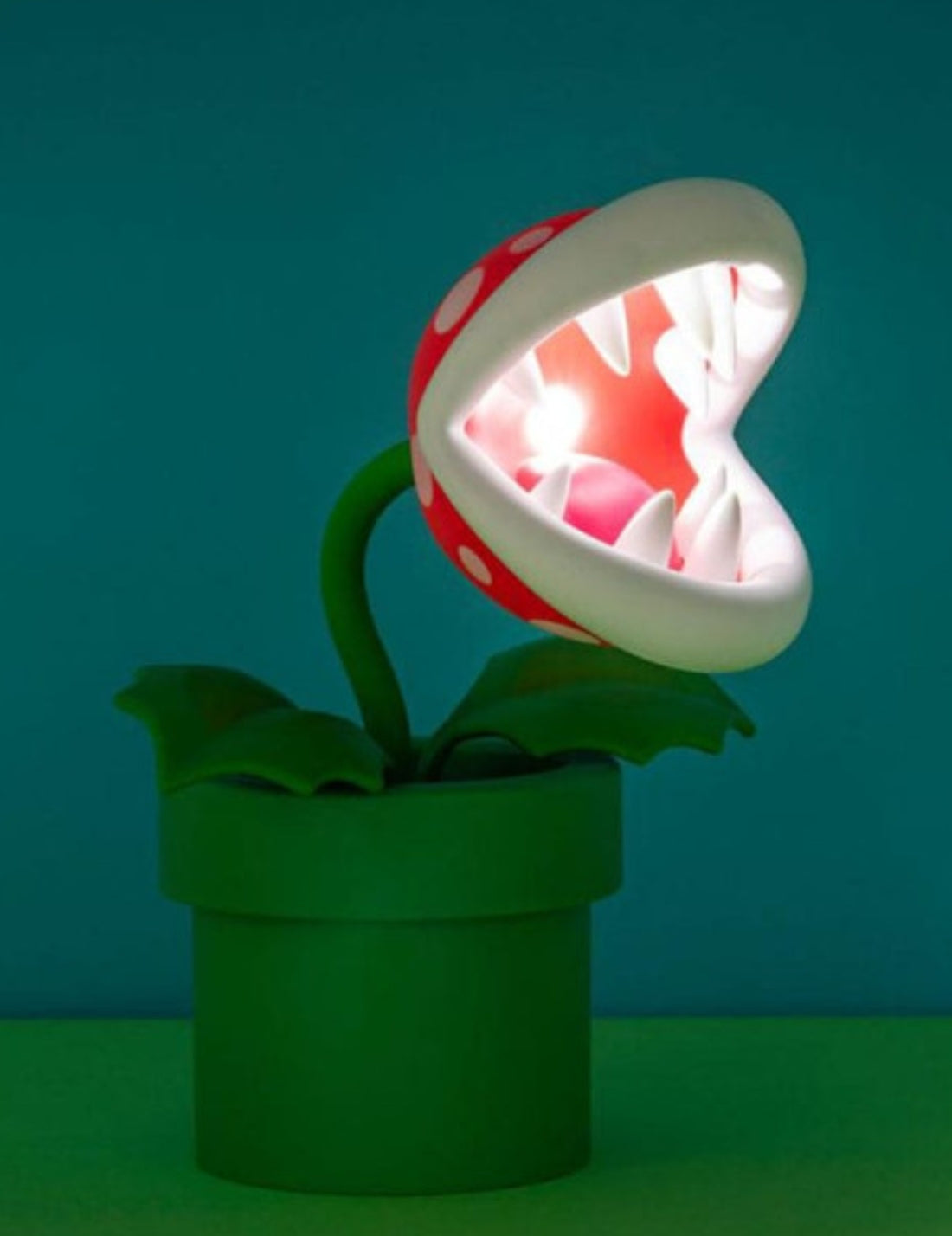 Lampada Super Mario Pianta Piranha Snodabile 21cm
